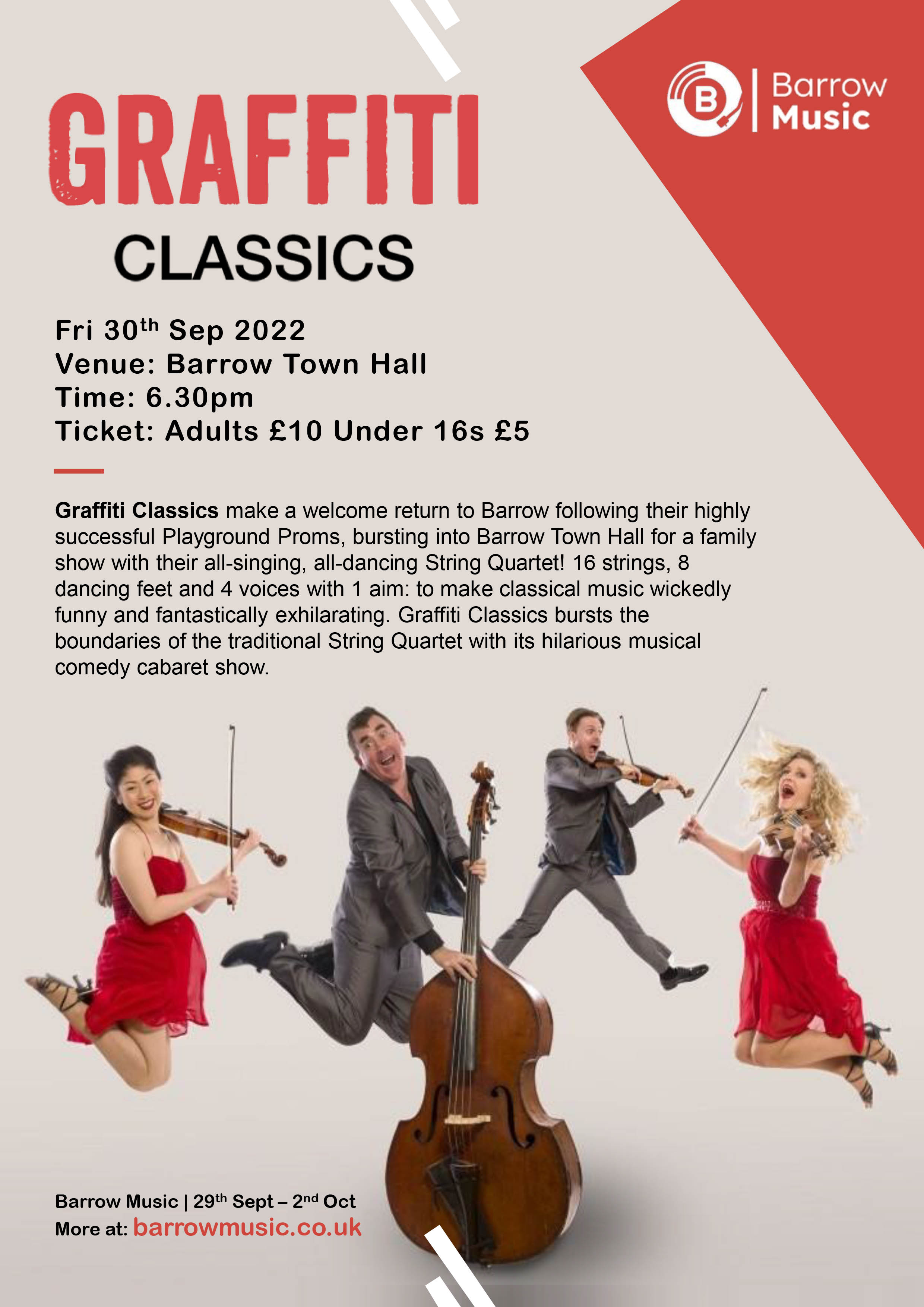 Barrow Music Present Graffiti Classics The Forum Barrow